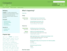 Tablet Screenshot of calagator.org